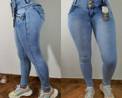 Jean licrado con bolsillos ref31 talla 6